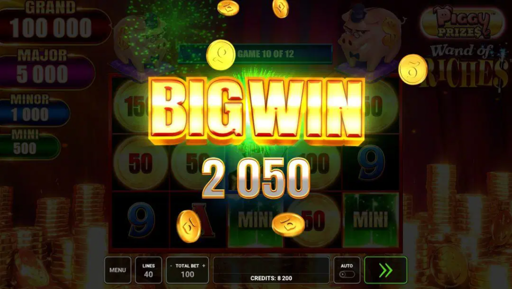 Piggy Prizes Wand of Riches Demo